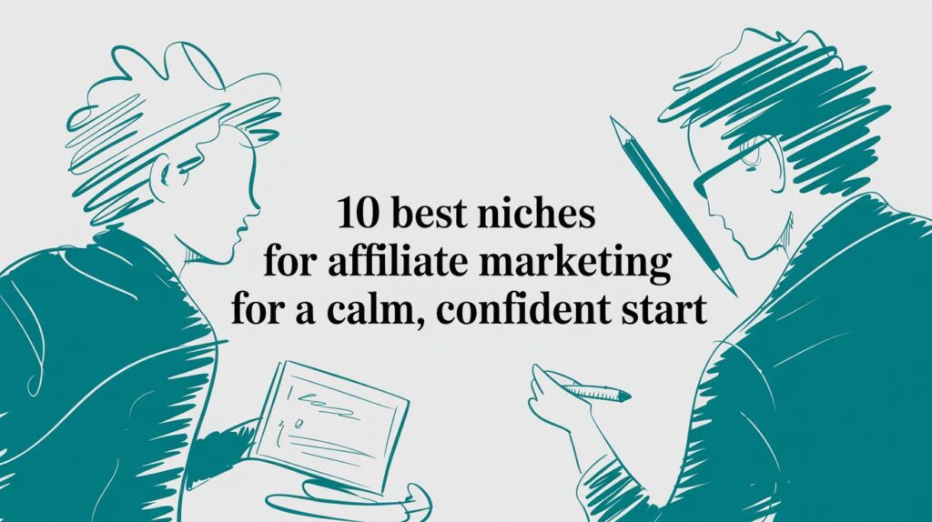 10 Best Niches for Affiliate Marketing for a Calm, Confident Start