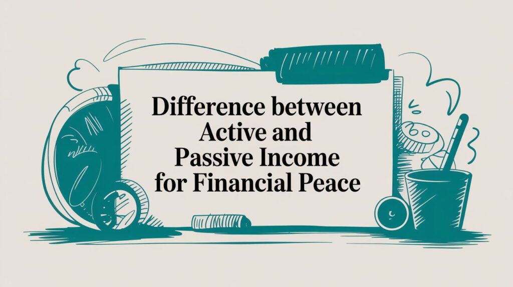 Difference Between Active and Passive Income for Financial Peace