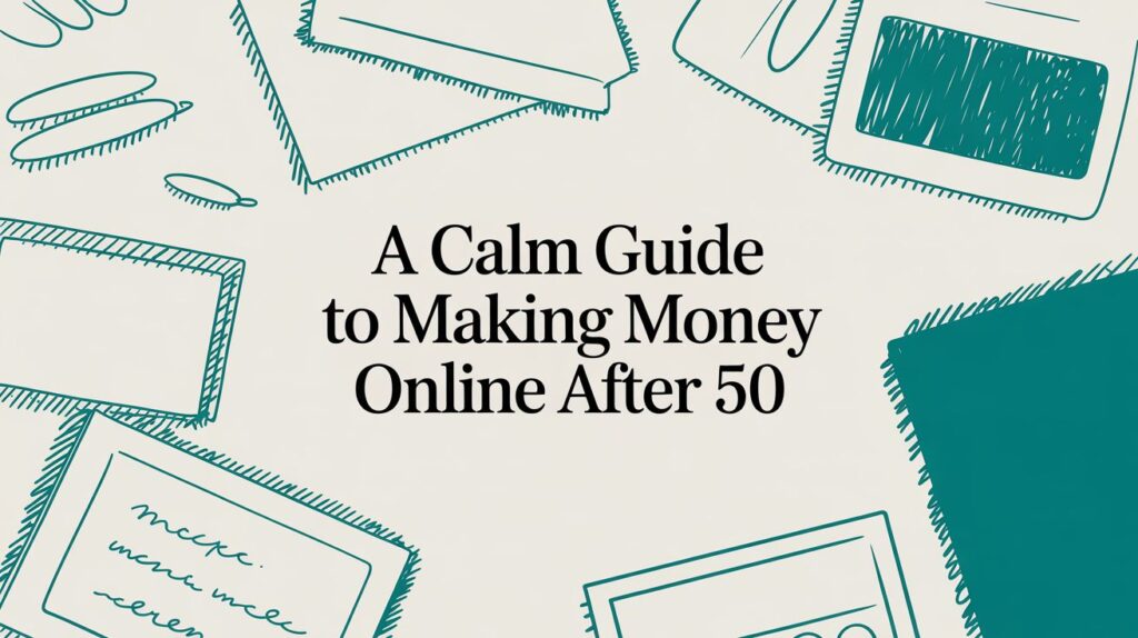 A Calm Guide to Making Money Online After 50