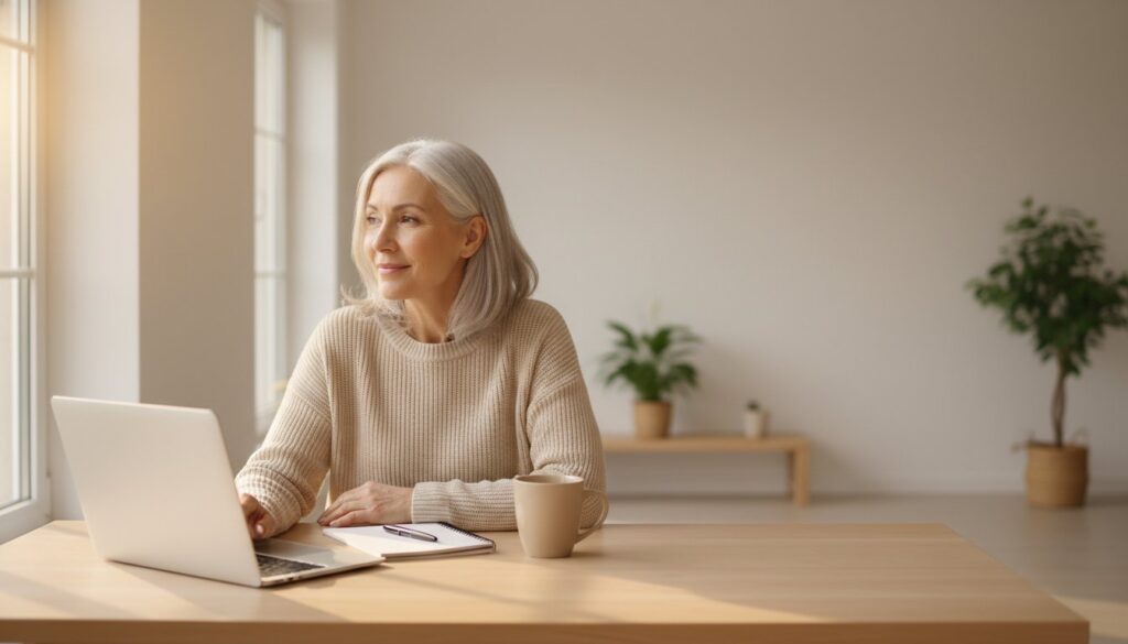 Realistic online business ideas for beginners a simple guide to starting after 50 - hero image - victoria ohare Realistic Online Business Ideas for Beginners: A Simple Guide to Starting After 50