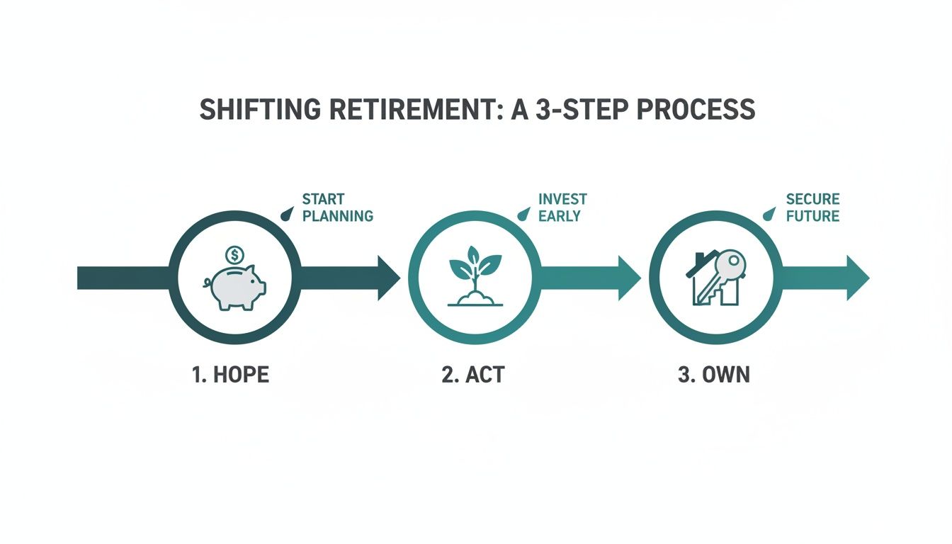 Flowchart illustrating a 3-step <a rel=