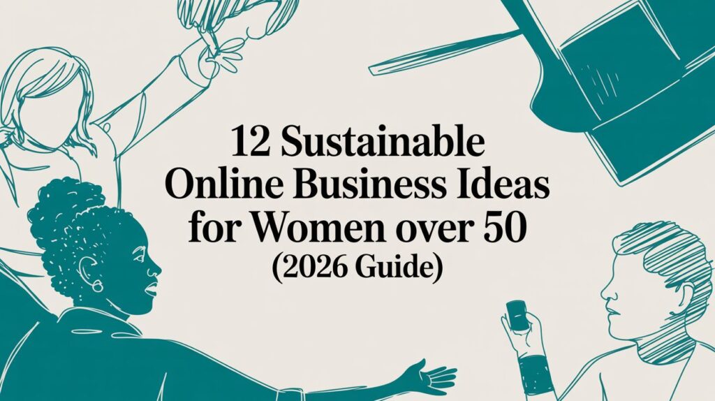 12 Sustainable Online Business Ideas for Women Over 50 (2026 Guide)