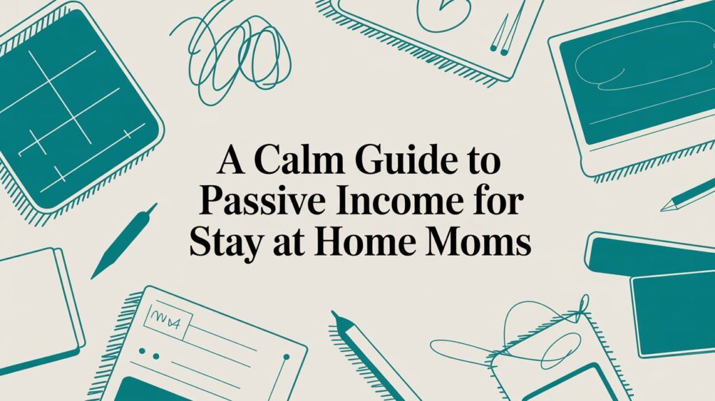 Passive-income-for-stay-at-home-moms-study-flatlay - victoria ohare