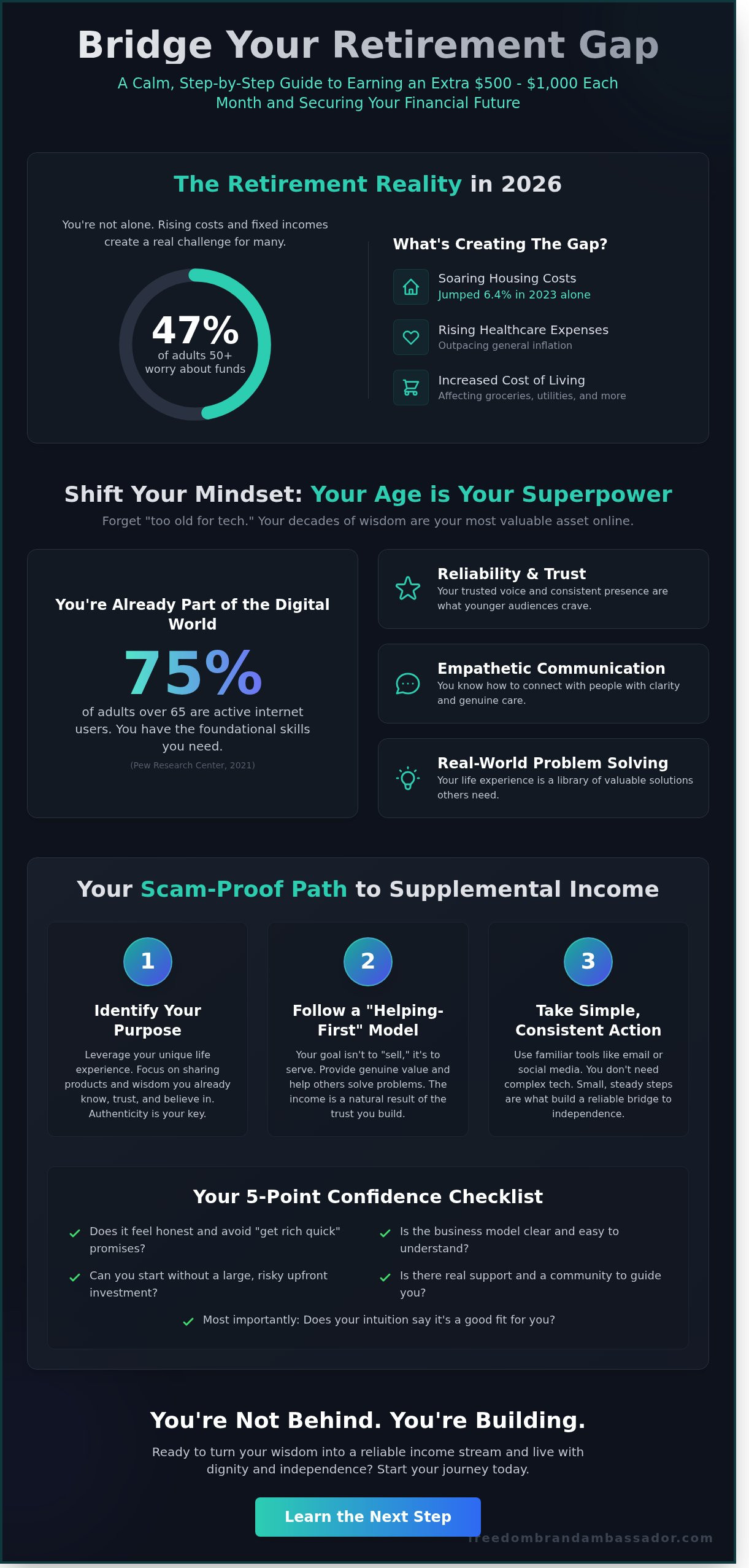Retirement Not Enough Money? Simple, Realistic Steps for Peace of Mind in 2026