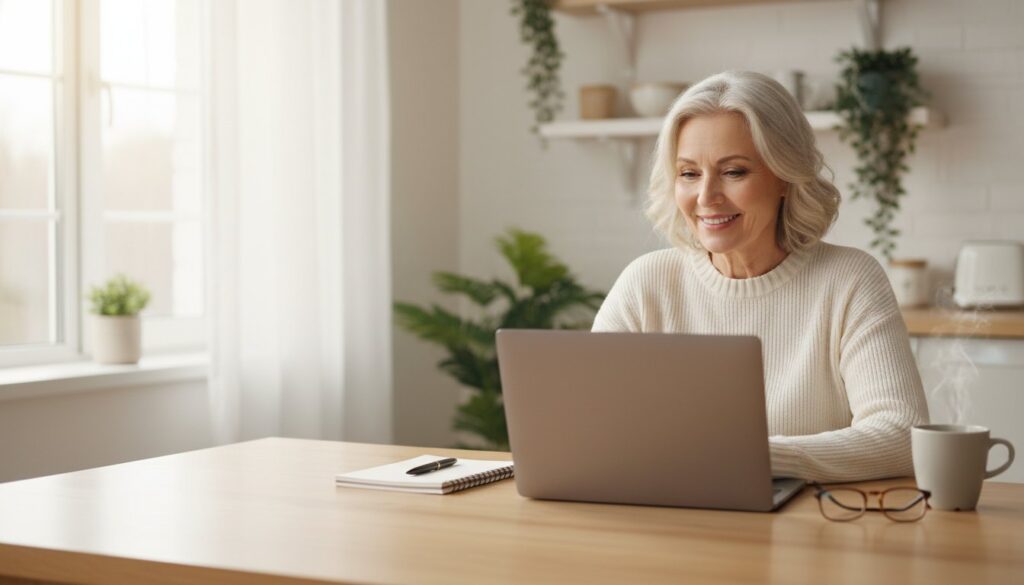Work from home jobs for older women a simple realistic guide for 2026 - hero image - victoria ohare Work from Home Jobs for Older Women: A Simple, Realistic Guide for 2026