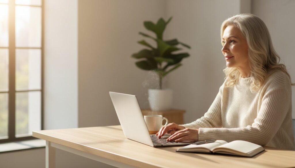 How to Sell Online Without Being Pushy: A Gentle Guide for Women 50+