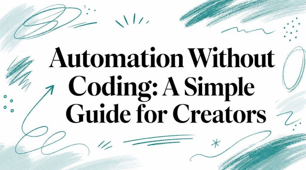 Automation Without Coding: A Simple Guide for Creators