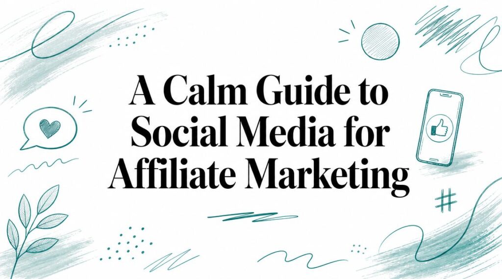 A Calm Guide to Social Media for Affiliate Marketing
