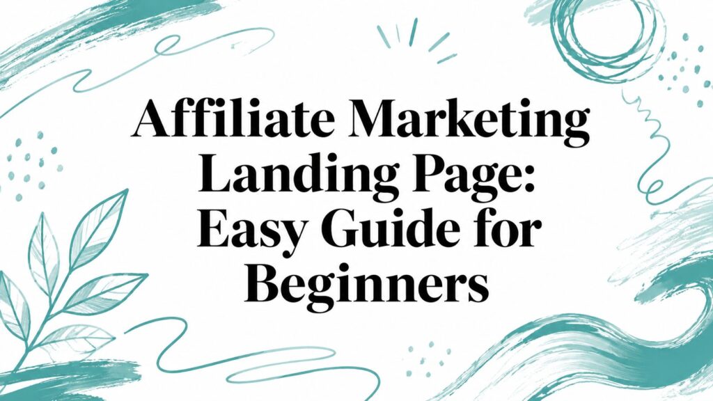 Affiliate Marketing Landing Page: Easy Guide for Beginners