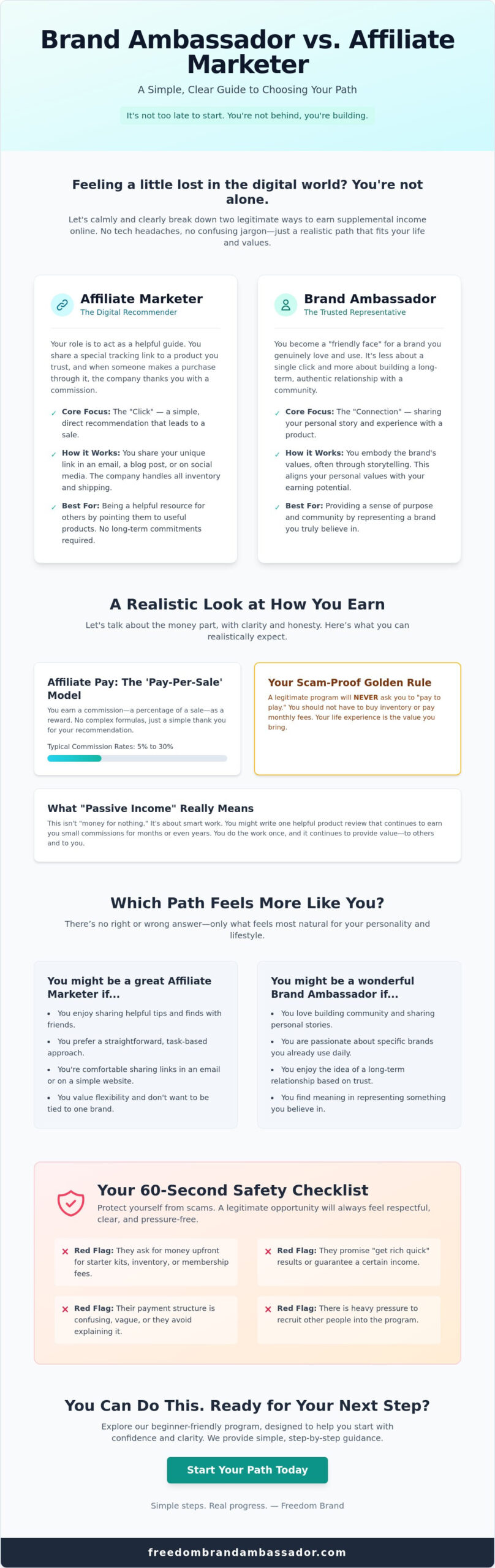 Brand Ambassador vs. Affiliate Marketer: Which Path is Right for Your <a rel=