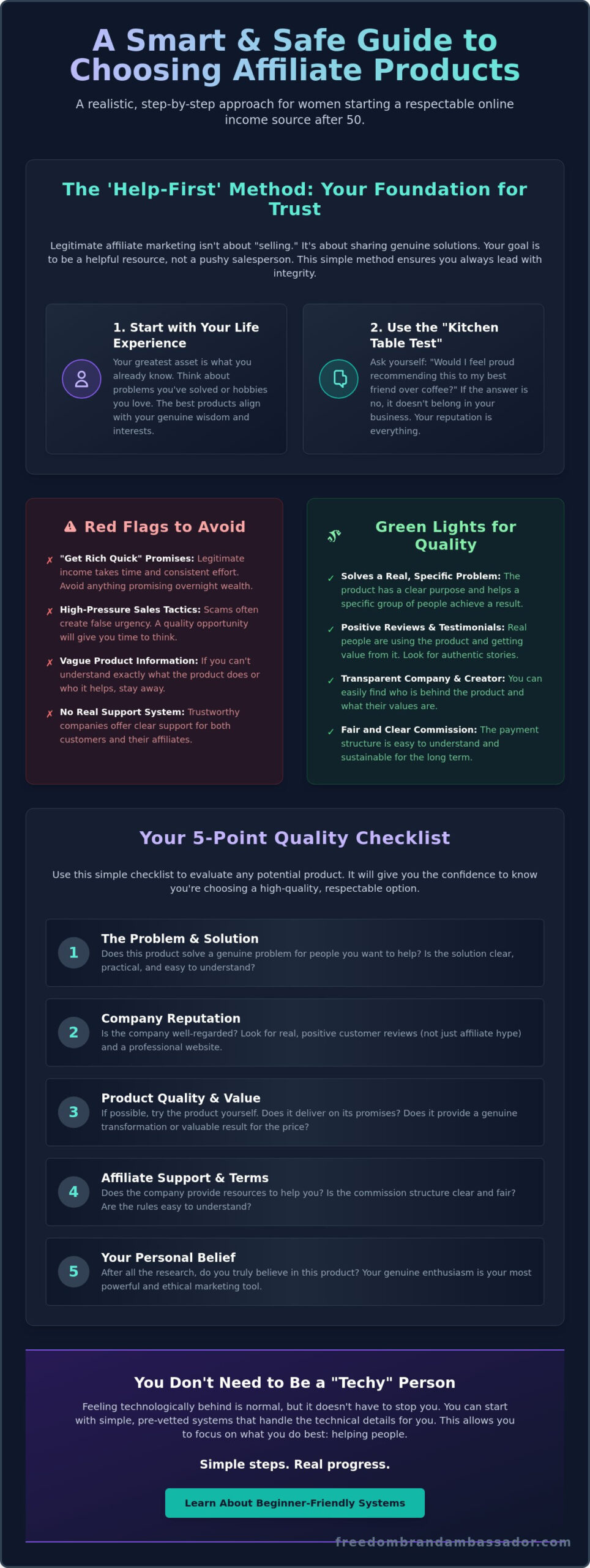 How to Choose the Right Affiliate Products to Promote: A Realistic Guide for Beginners