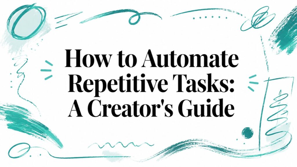 How-to-automate-repetitive-tasks-creator-guide - victoria ohare