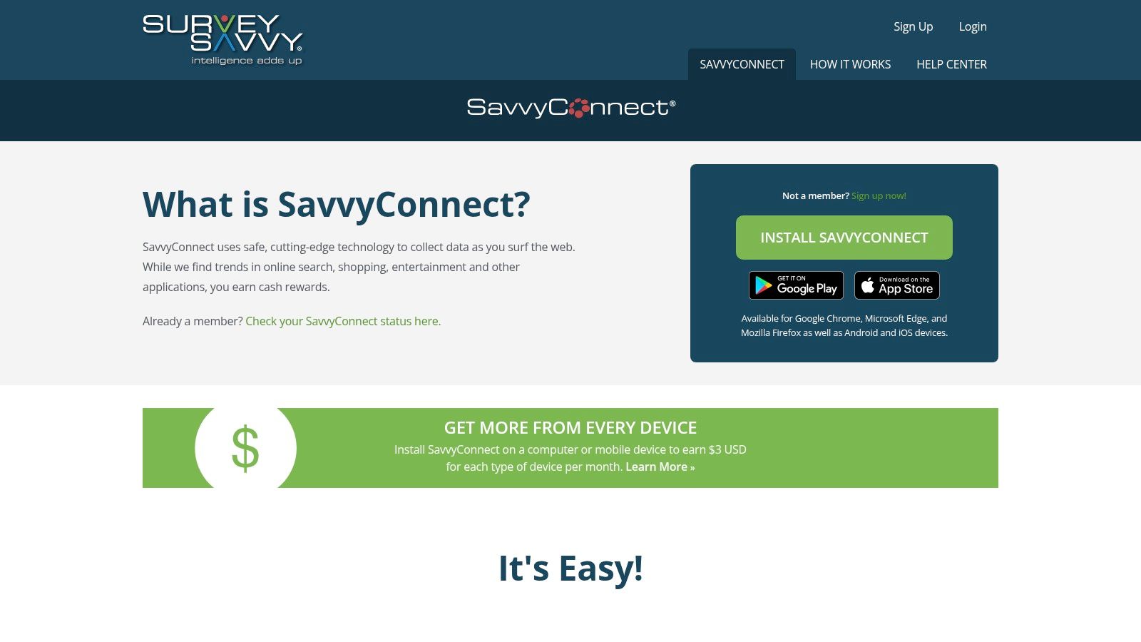 SavvyConnect (by SurveySavvy)