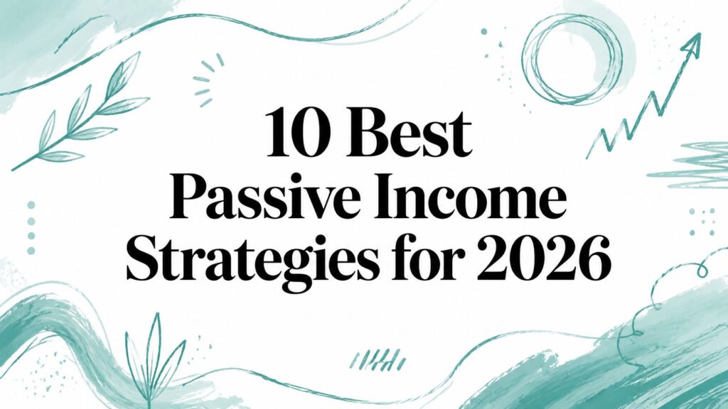 10 Best Passive Income Strategies for 2026