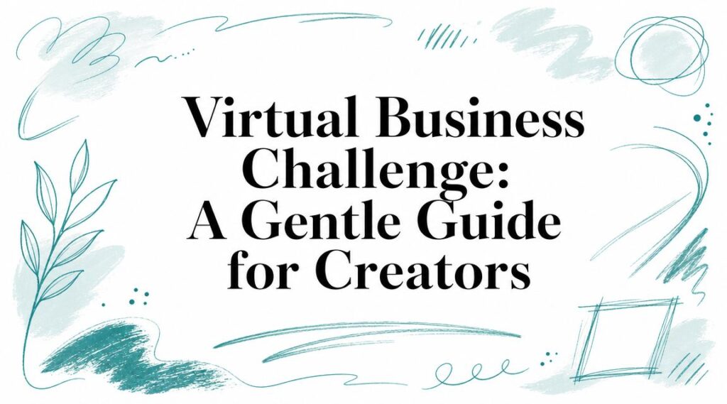 Virtual Business Challenge: A Gentle Guide for Creators