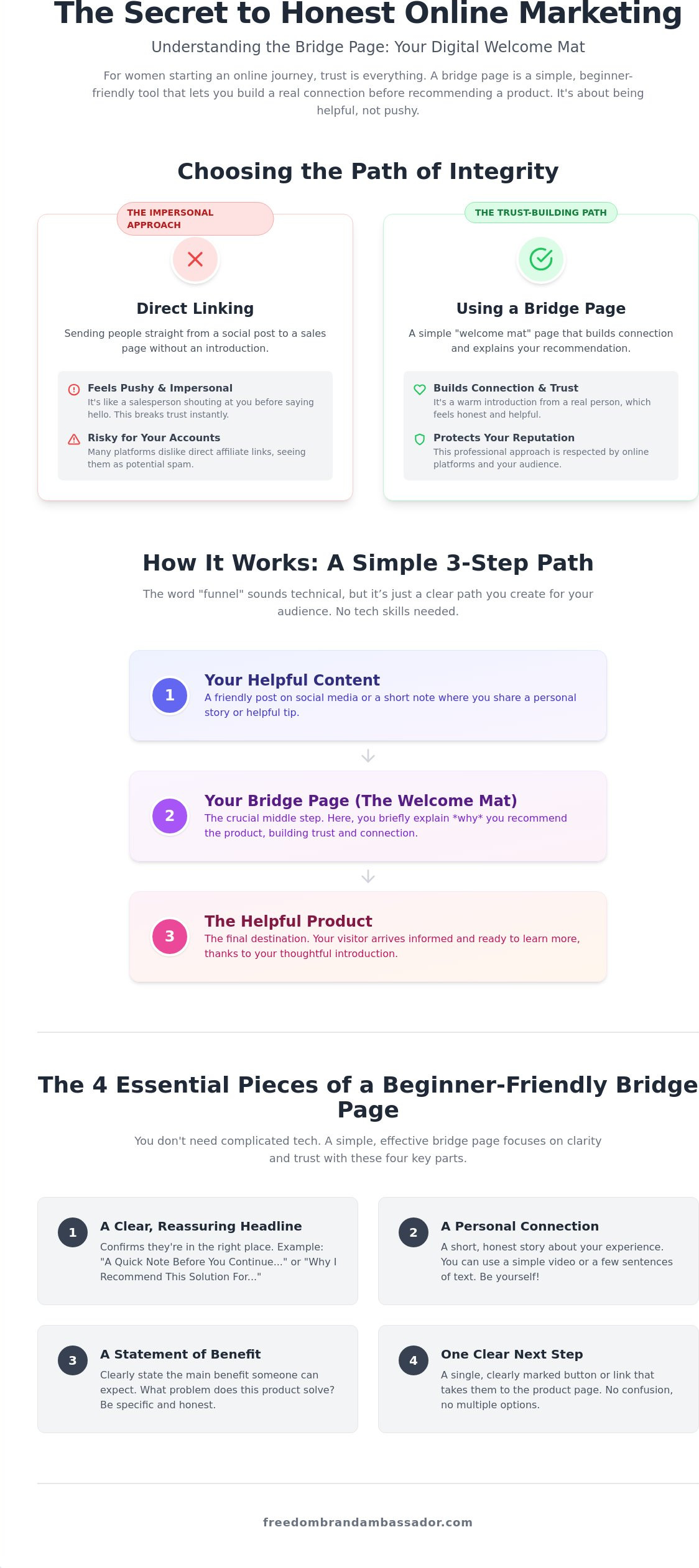 What is a Bridge Page in <a rel=