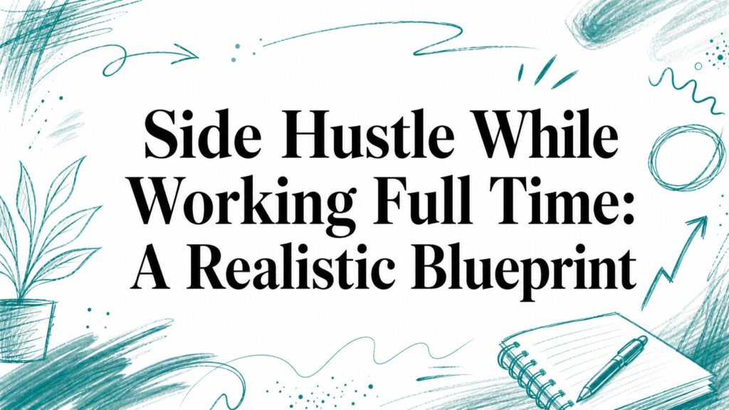 Side-hustle-while-working-full-time-graphic-text - victoria ohare